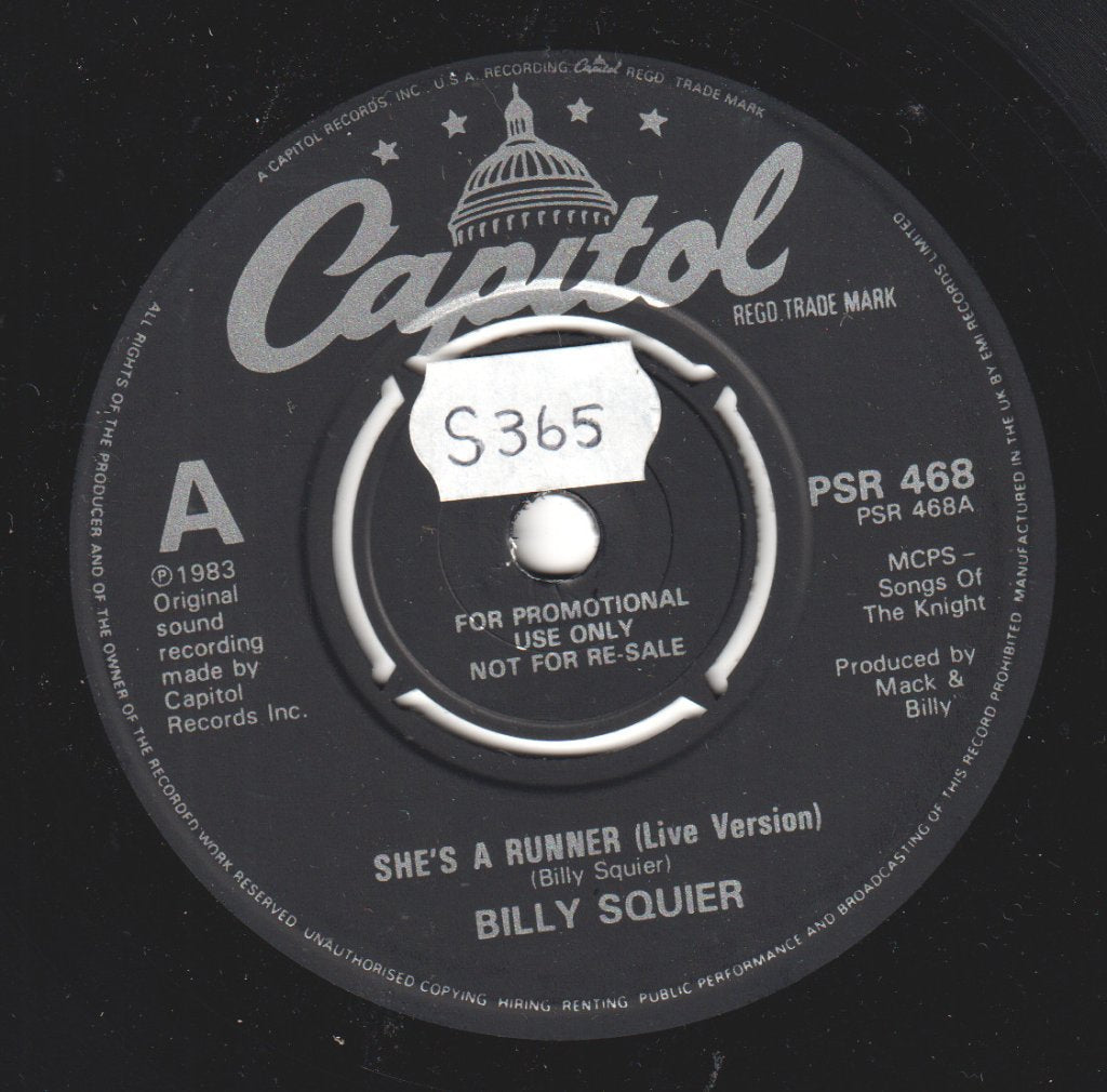 Billy Squier - Rock Me Tonite - Double 7 Inch