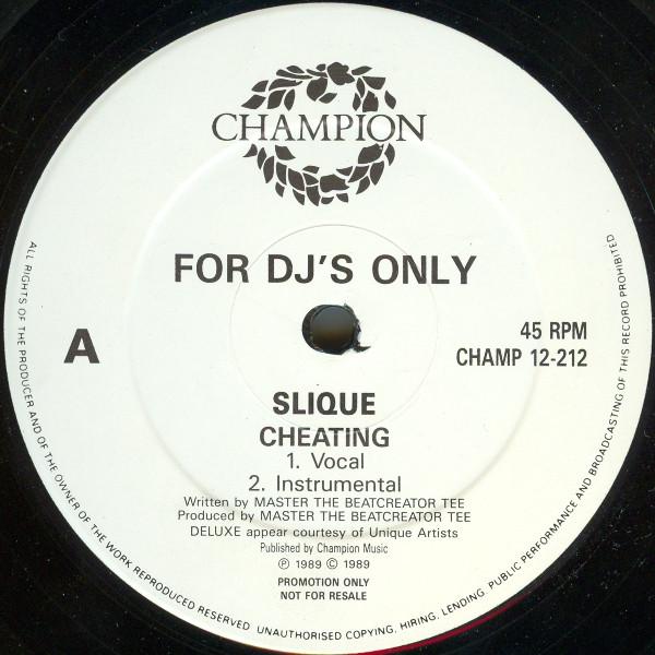 Slique - Never Give Up - 12 Inch