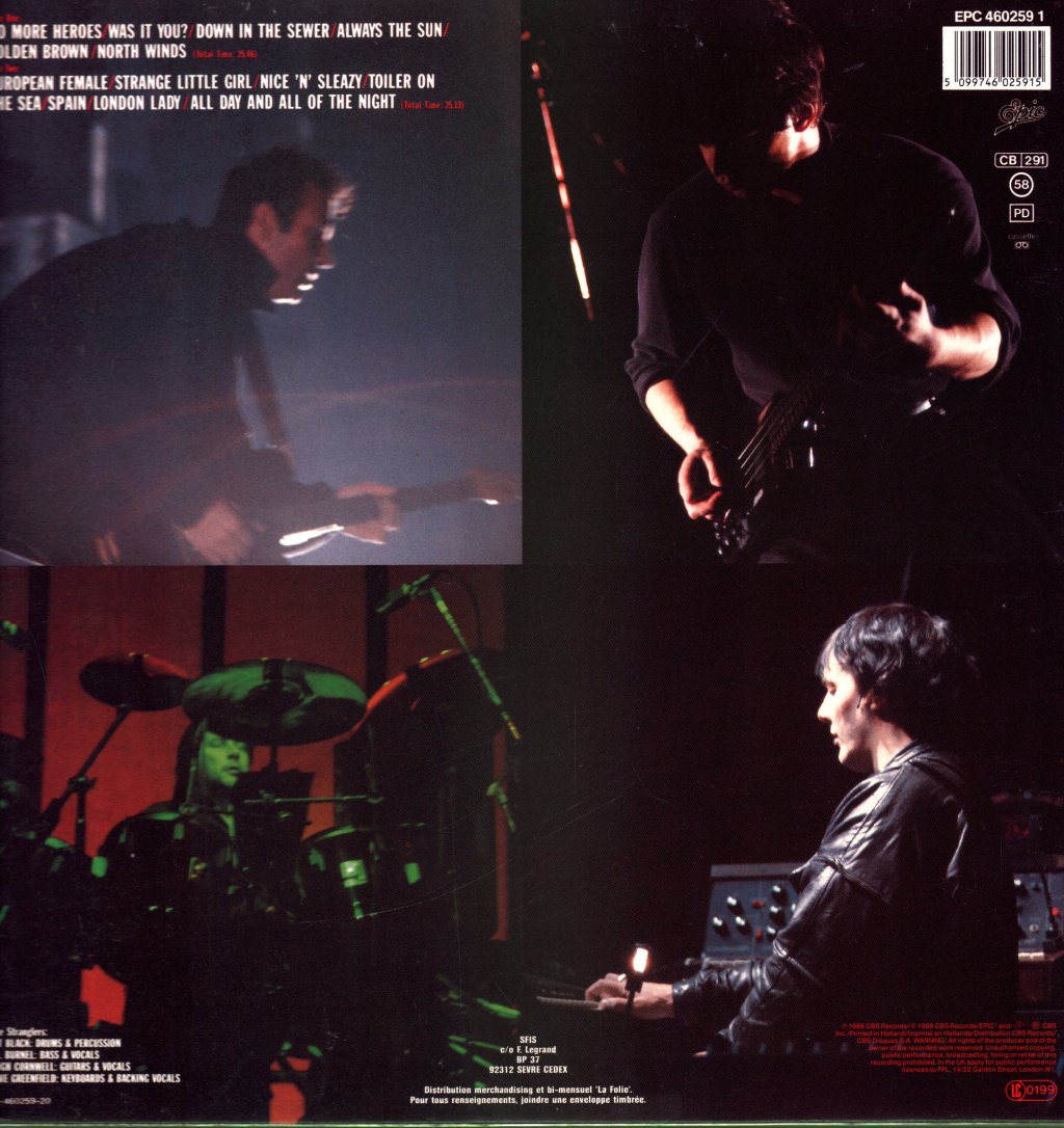 Stranglers - All Live And All Of The Night - Lp