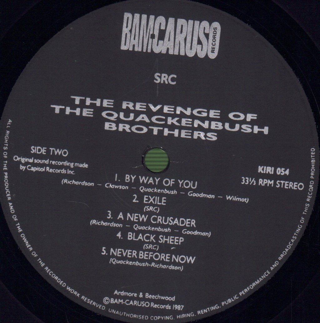 SRC - Revenge Of The Quackenbush Brothers - Lp