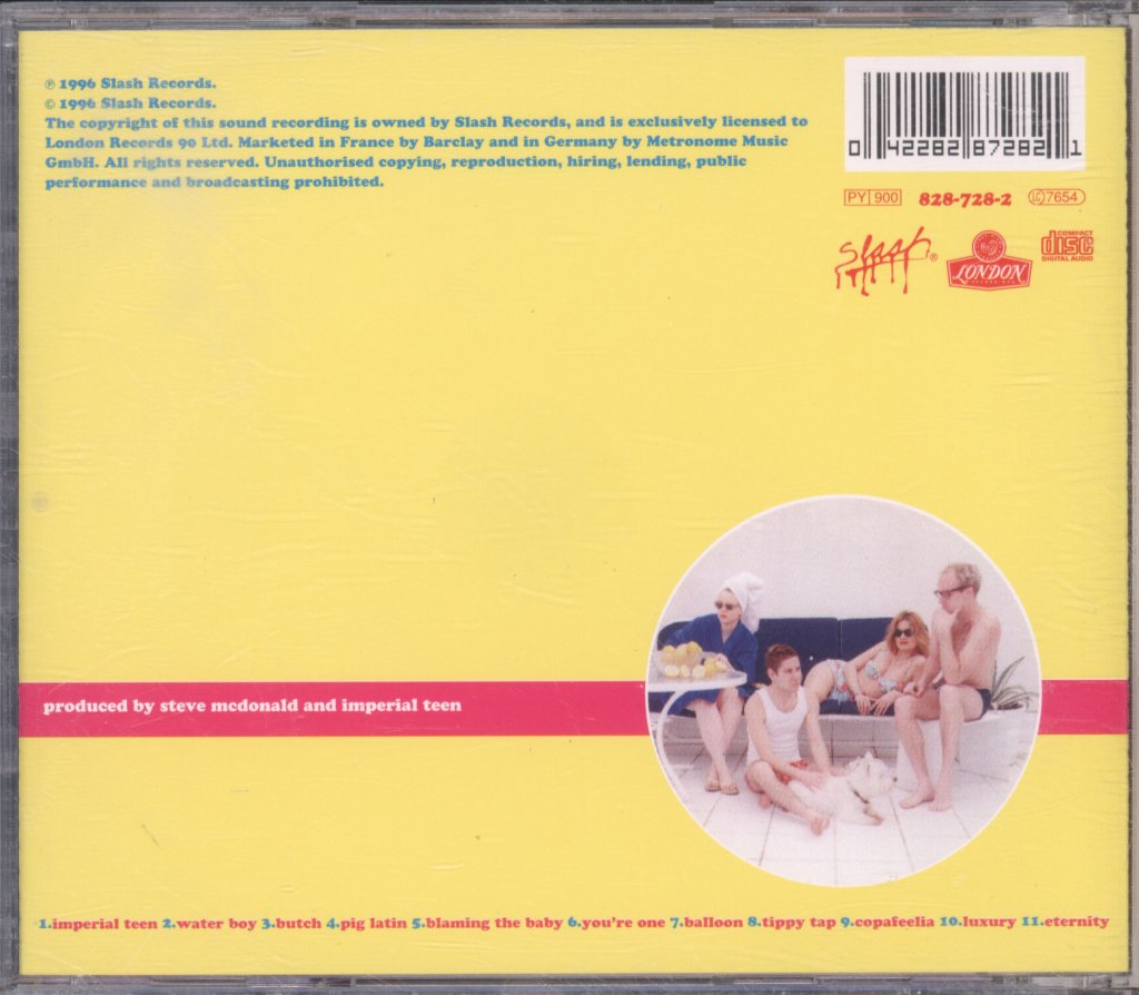 Imperial Teen - Seasick - Cd