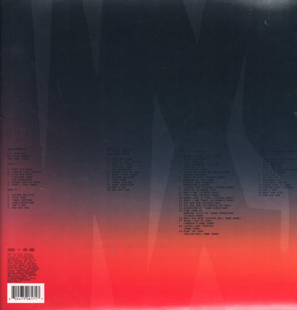 INXS - Listen Like Thieves - Lp Set