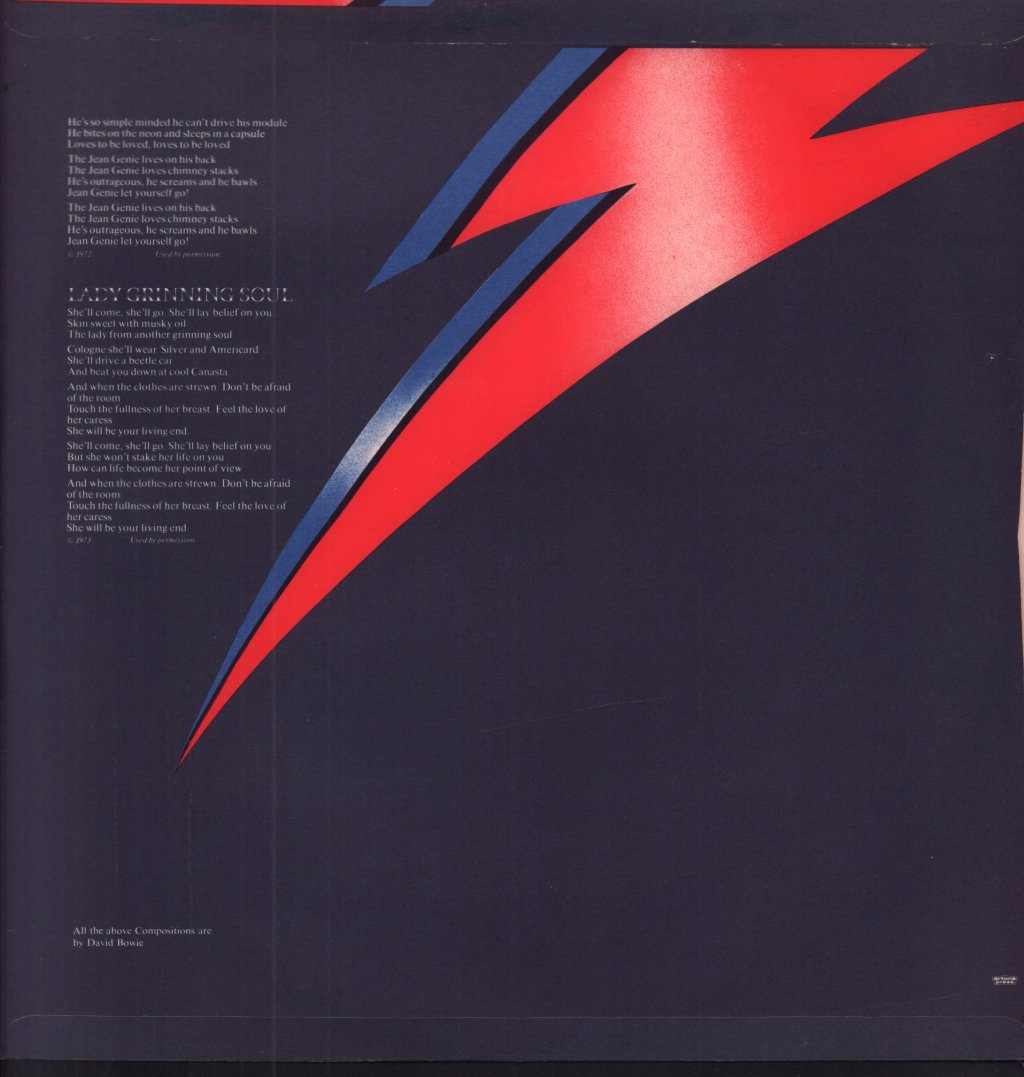 David Bowie - Aladdin Sane - Lp