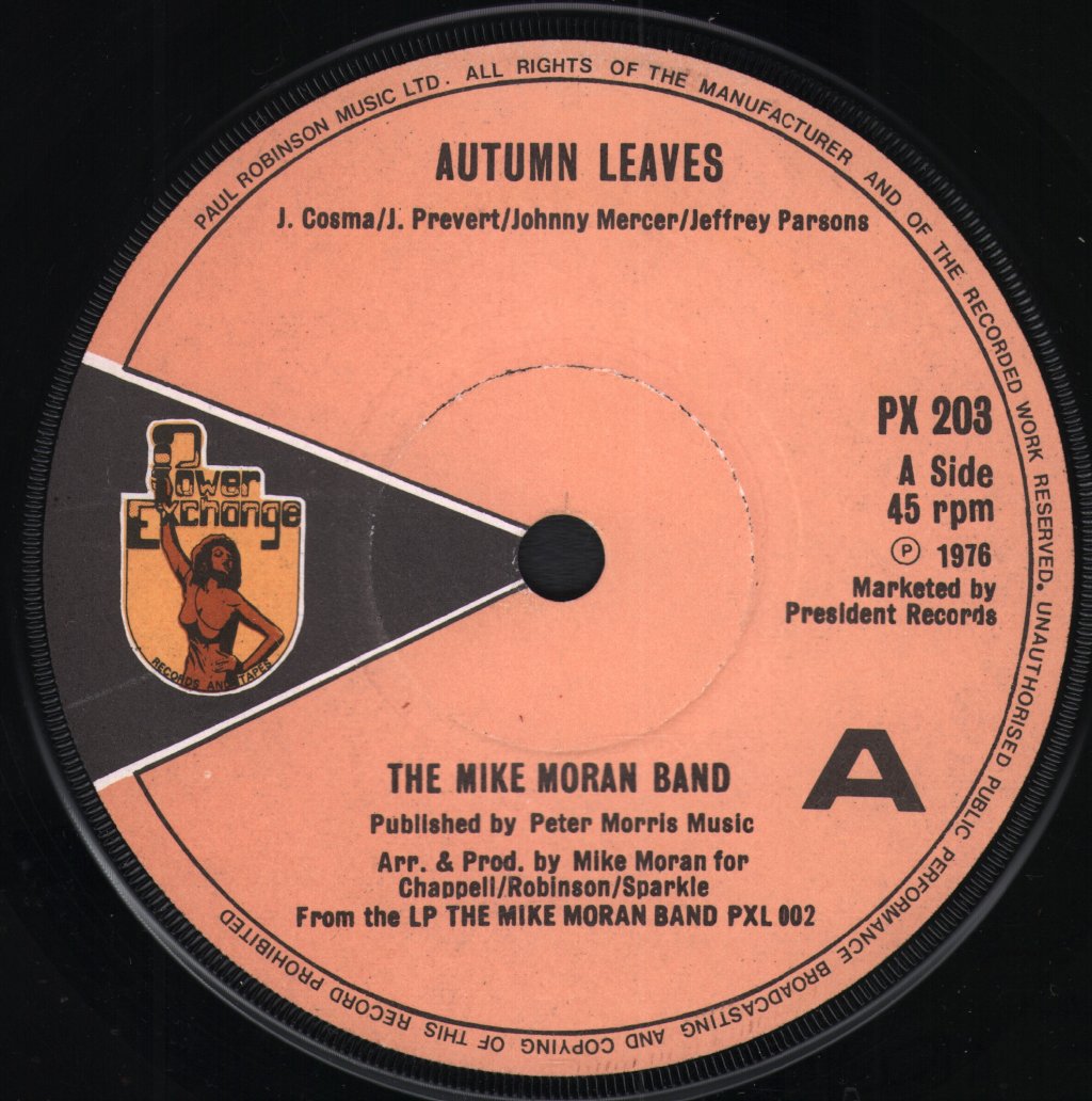 Mike Moran Band - Autumn Leaves - 7 Inch