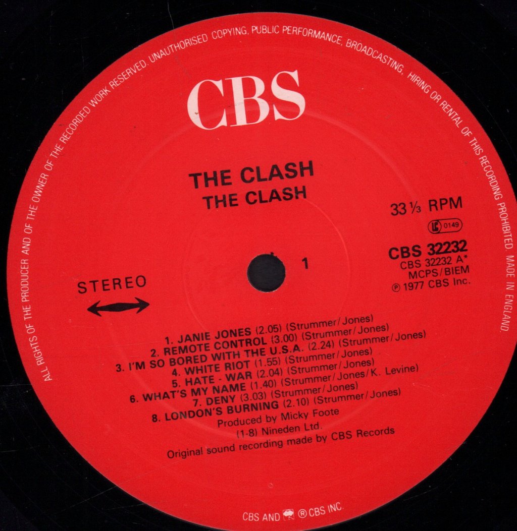 Clash - Clash - Lp