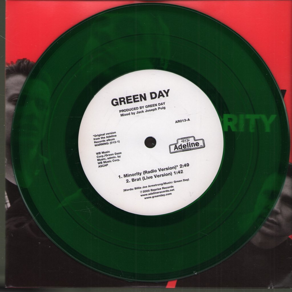 Green Day - Minority - 7 Inch