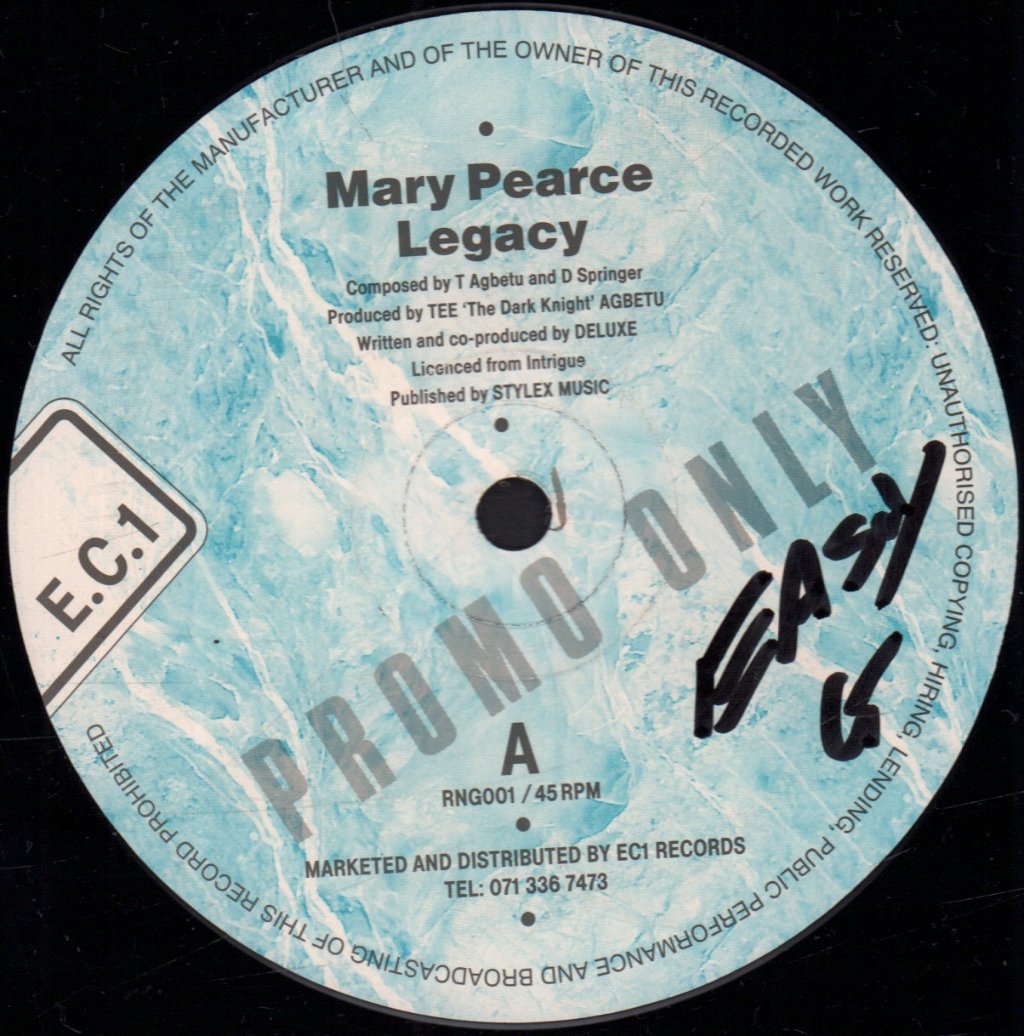 Mary Pearce - Legacy - 12 Inch