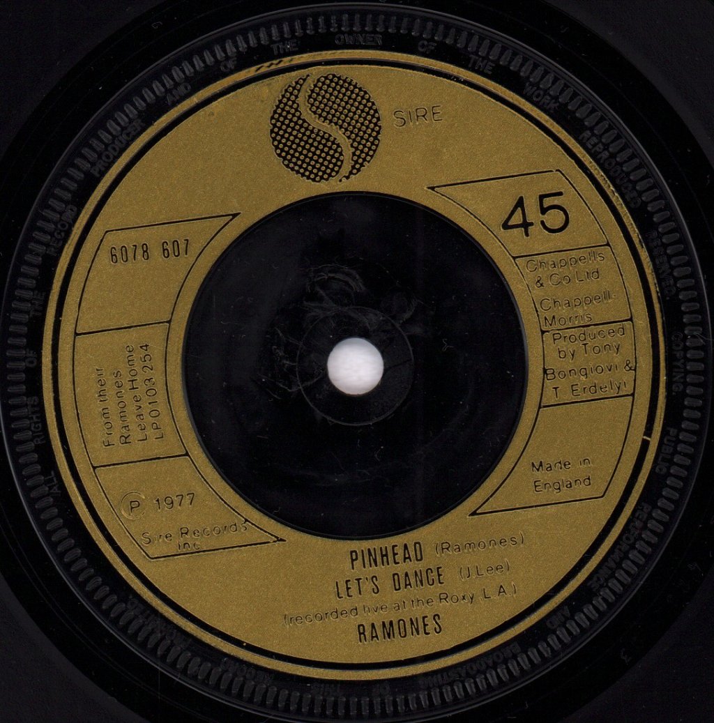 Ramones - Swallow My Pride - 7 Inch