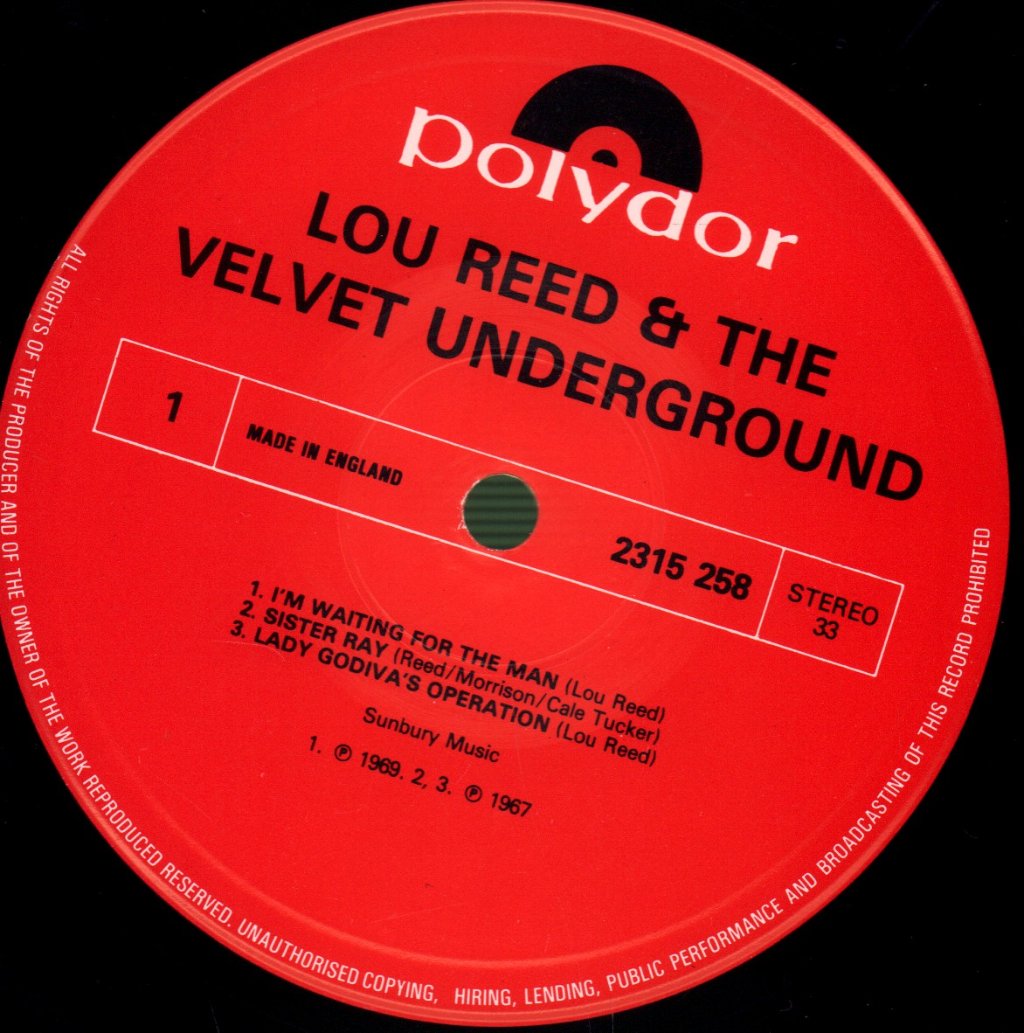 Lou Reed And The Velvet Underground - Lou Reed And The Velvet Underground - Lp