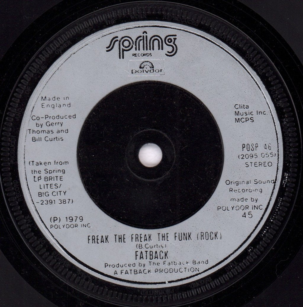 Fatback Band - Do The Boogie Woogie - 7 Inch