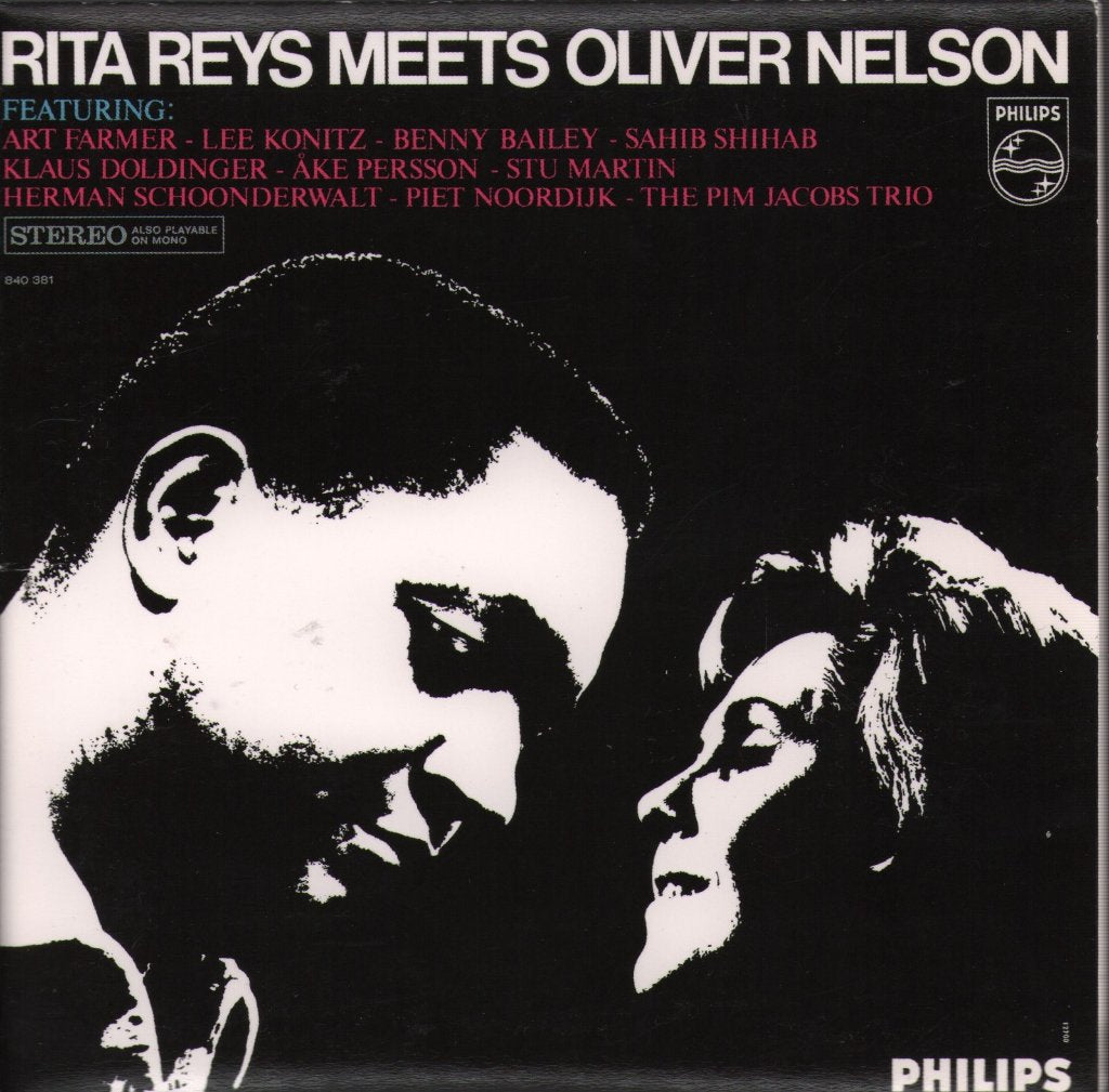 Rita Reys Meets Oliver Nelson - Rita Reys Meets Oliver Nelson - Cd