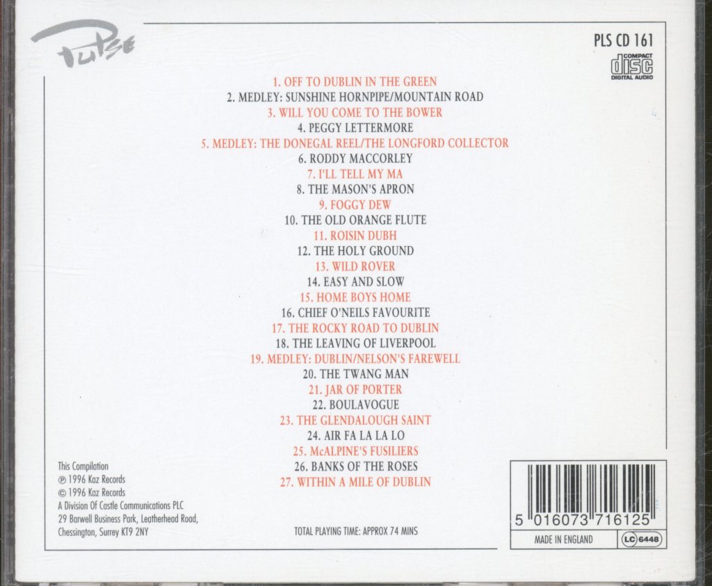 Dubliners - At Their Best - Cd