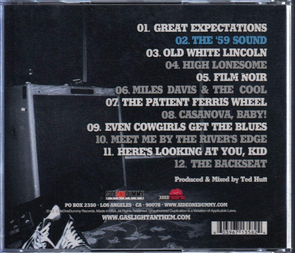 Gaslight Anthem - 59 Sound - Cd