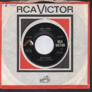 Dottie West - Like A Fool - 7 Inch