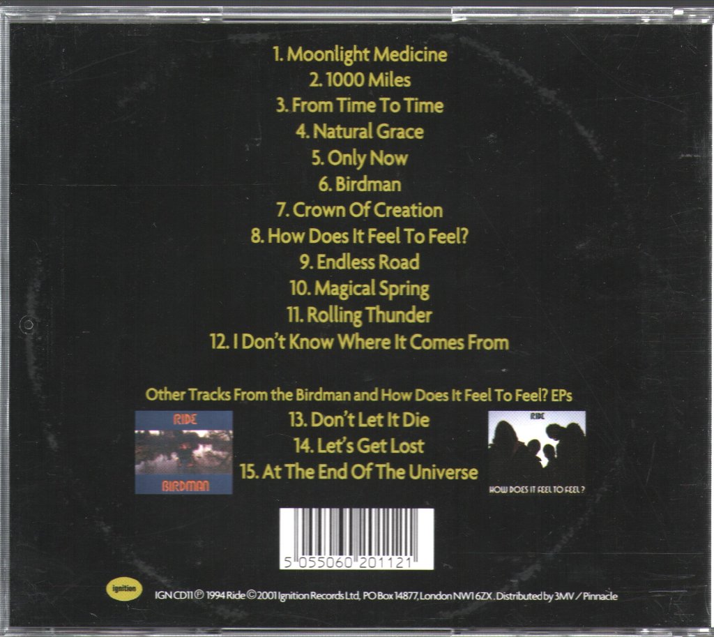 Ride - Carnival Of Light - Cd