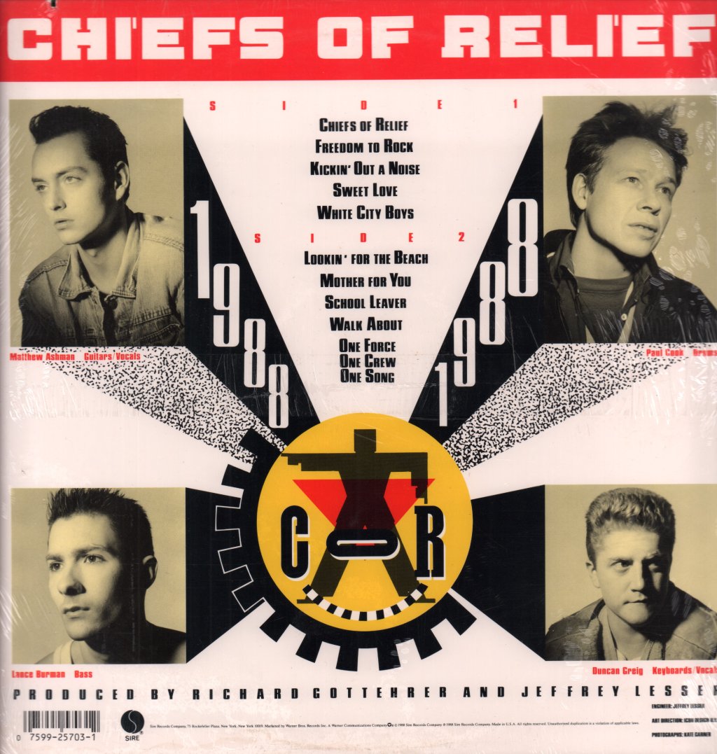 Chiefs Of Relief - Chiefs Of Relief - Lp