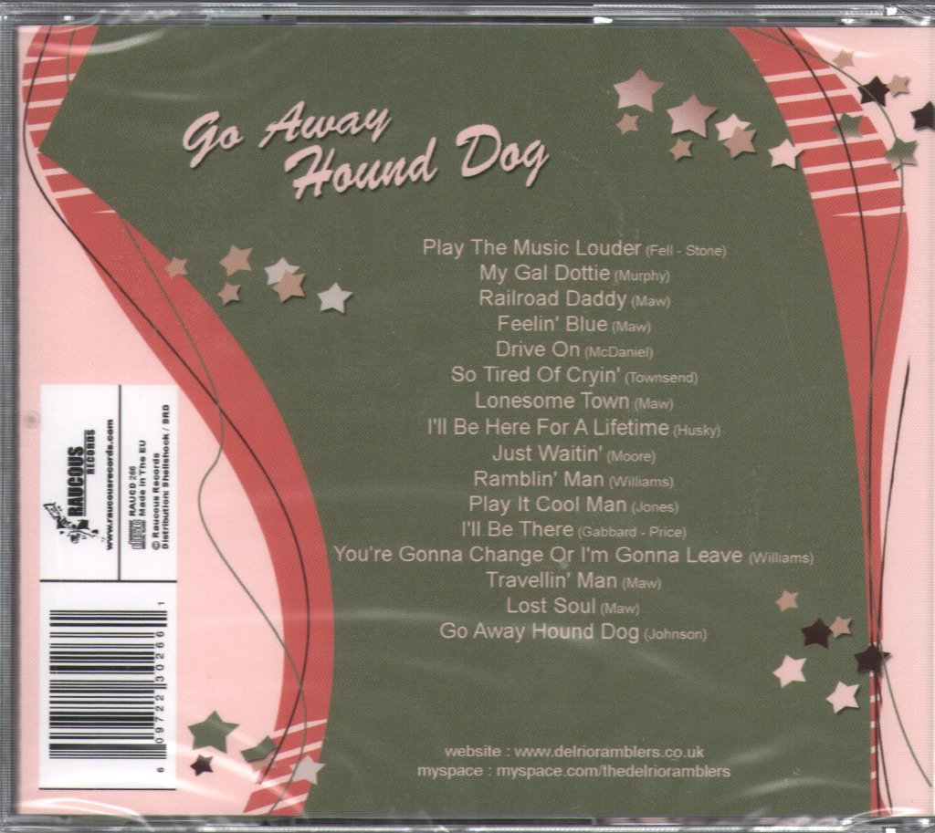 Del Rio Ramblers - Go Away Hound Dog - Cd