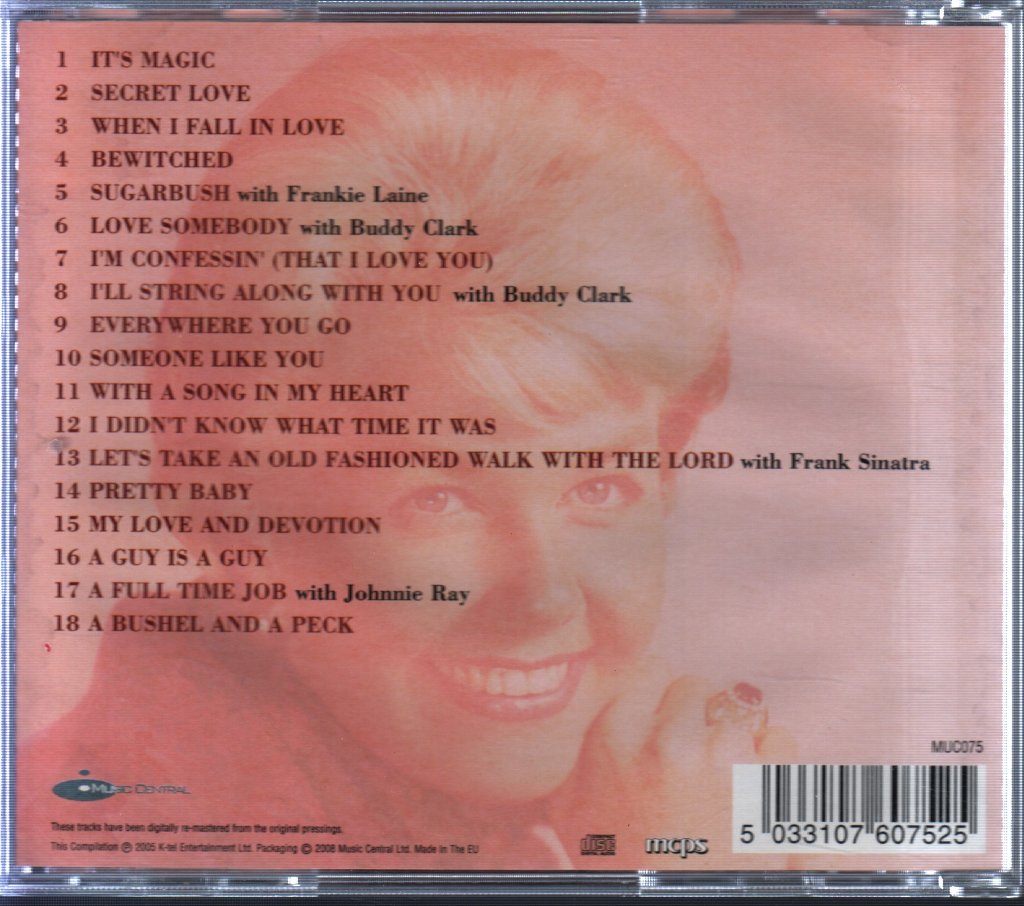 Doris Day - Only the Love Songs - Cd