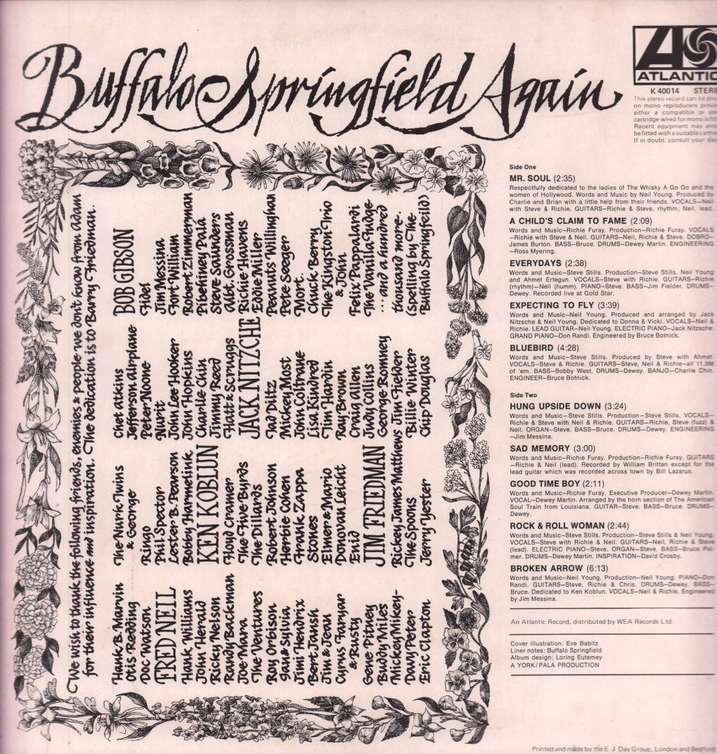Buffalo Springfield - Buffalo Springfield Again - Lp