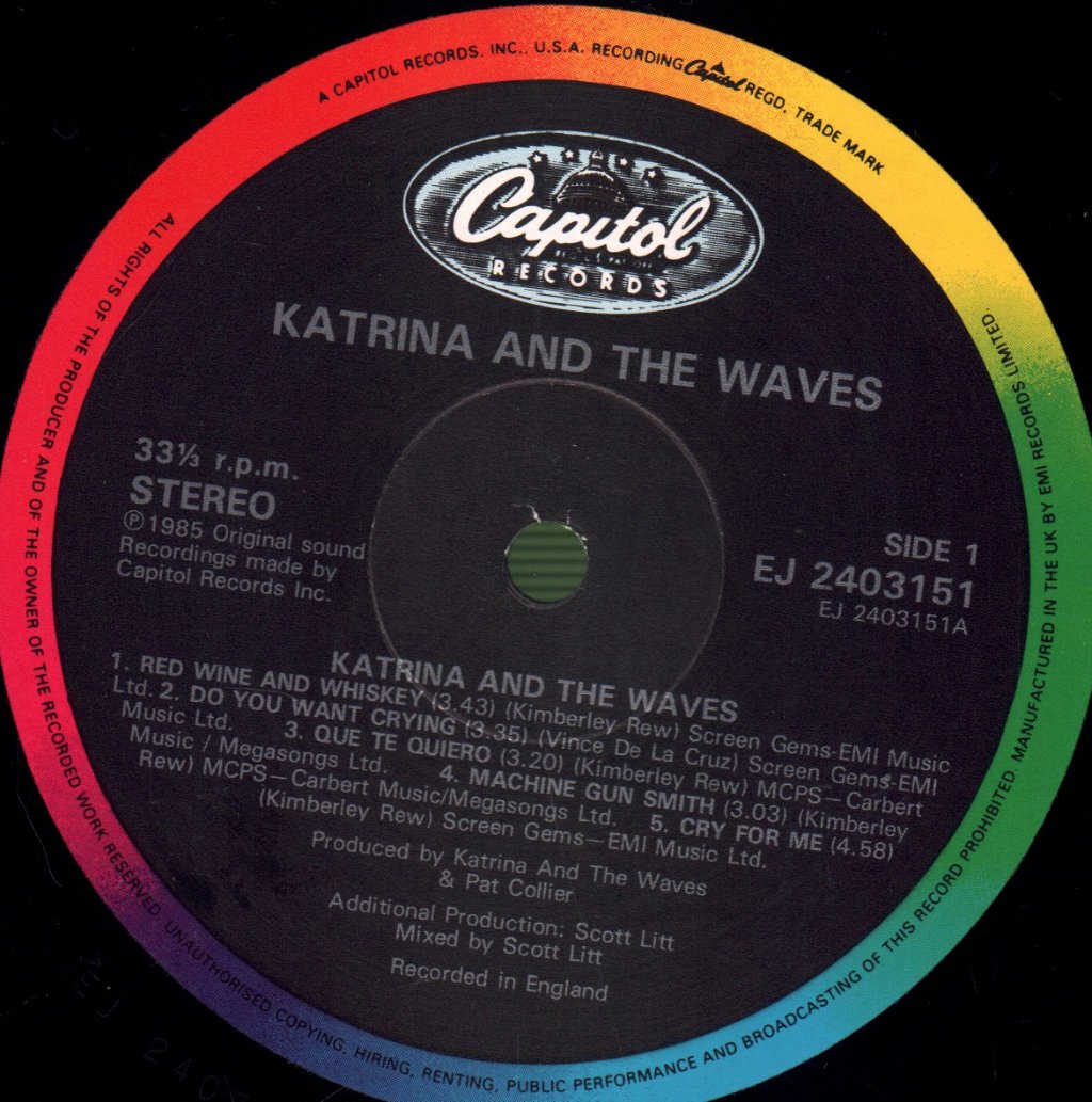 Katrina And The Waves - Katrina And The Waves - Lp