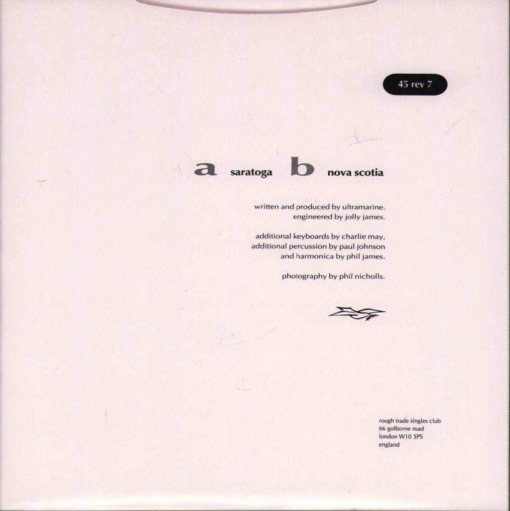 Ultramarine - Saratoga - 7 Inch