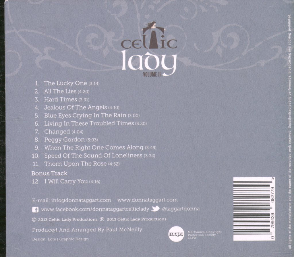 Donna Taggart - Celtic Lady - Volume II - Cd