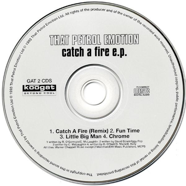 That Petrol Emotion - Catch A Fire E.P. - Cd