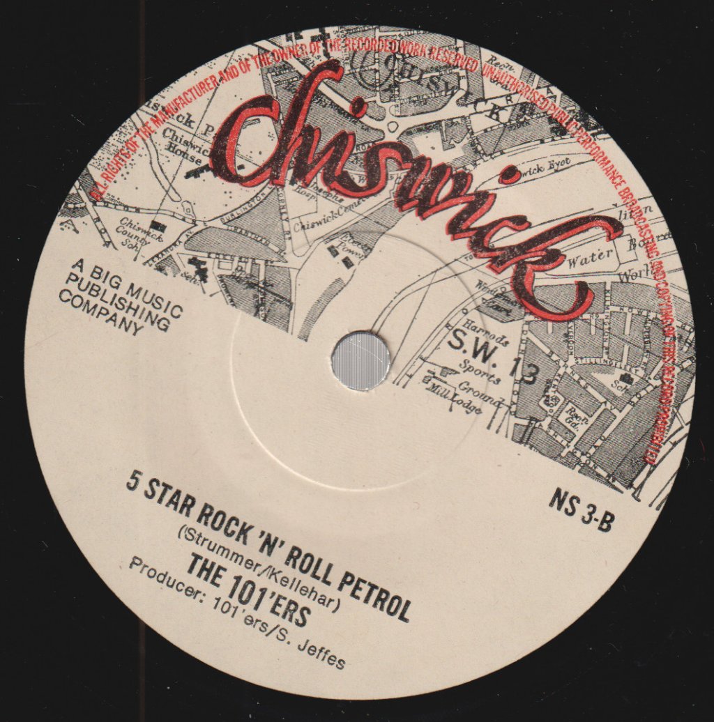 101'Ers - Keys To Your Heart - 7 Inch