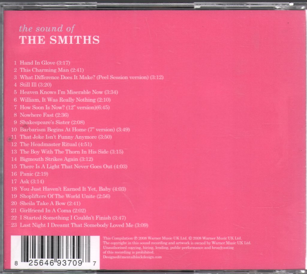 Smiths - Sound Of The Smiths - Cd
