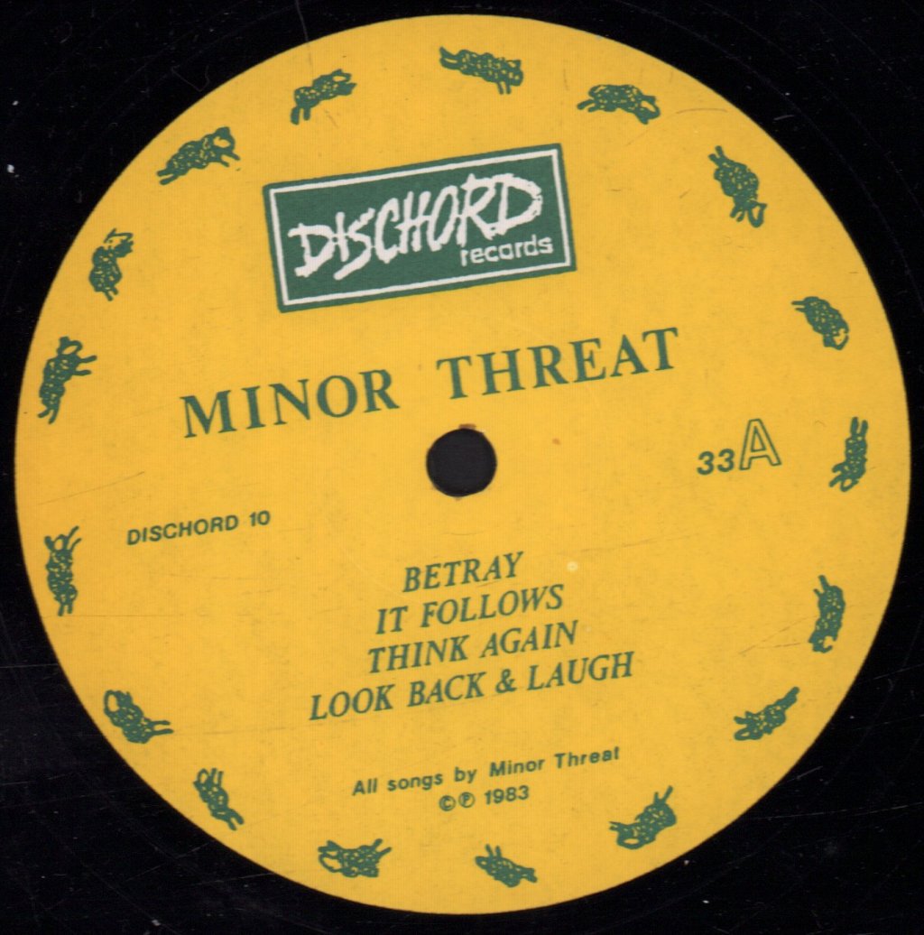 Minor Threat - Out Of Step - 12 Inch