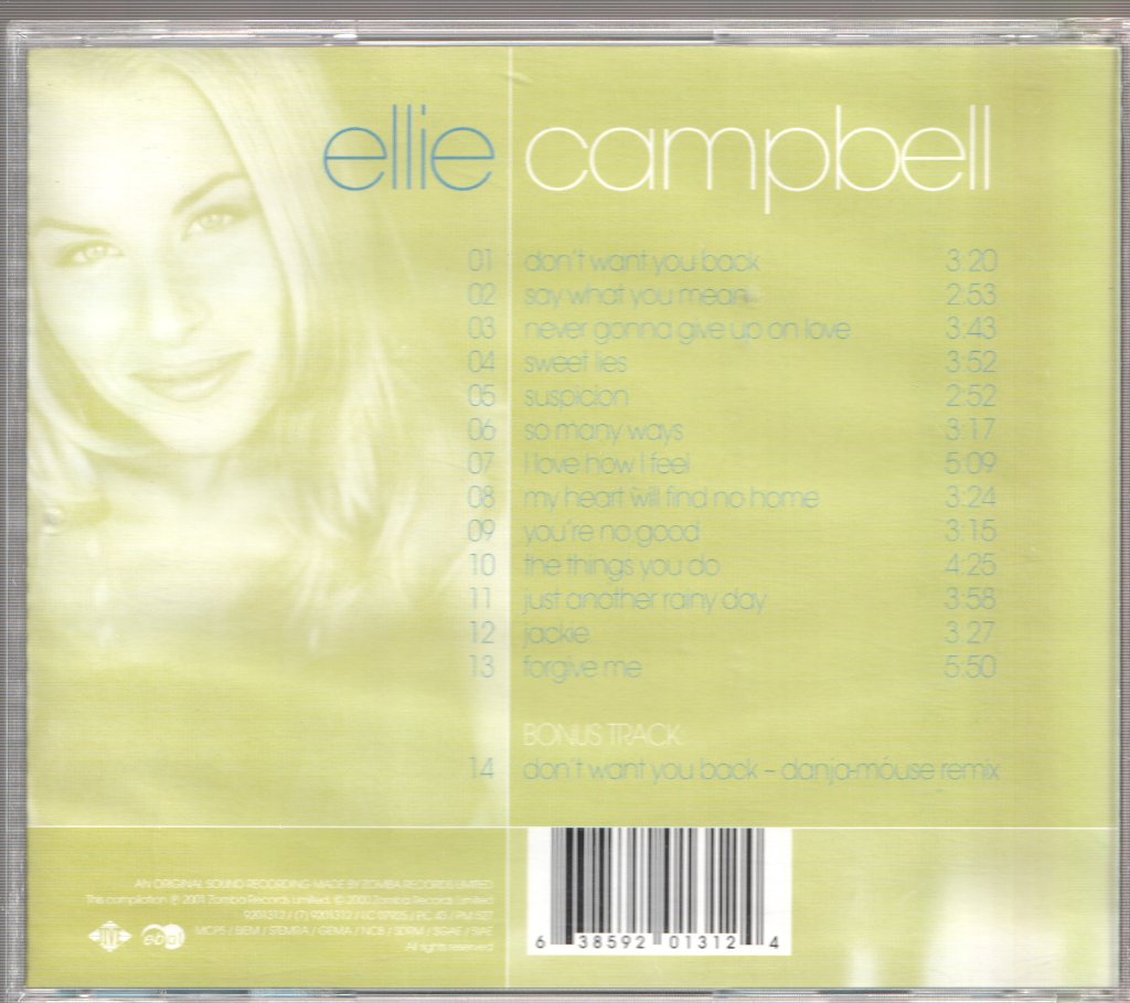 Ellie Campbell - Ellie - Cd