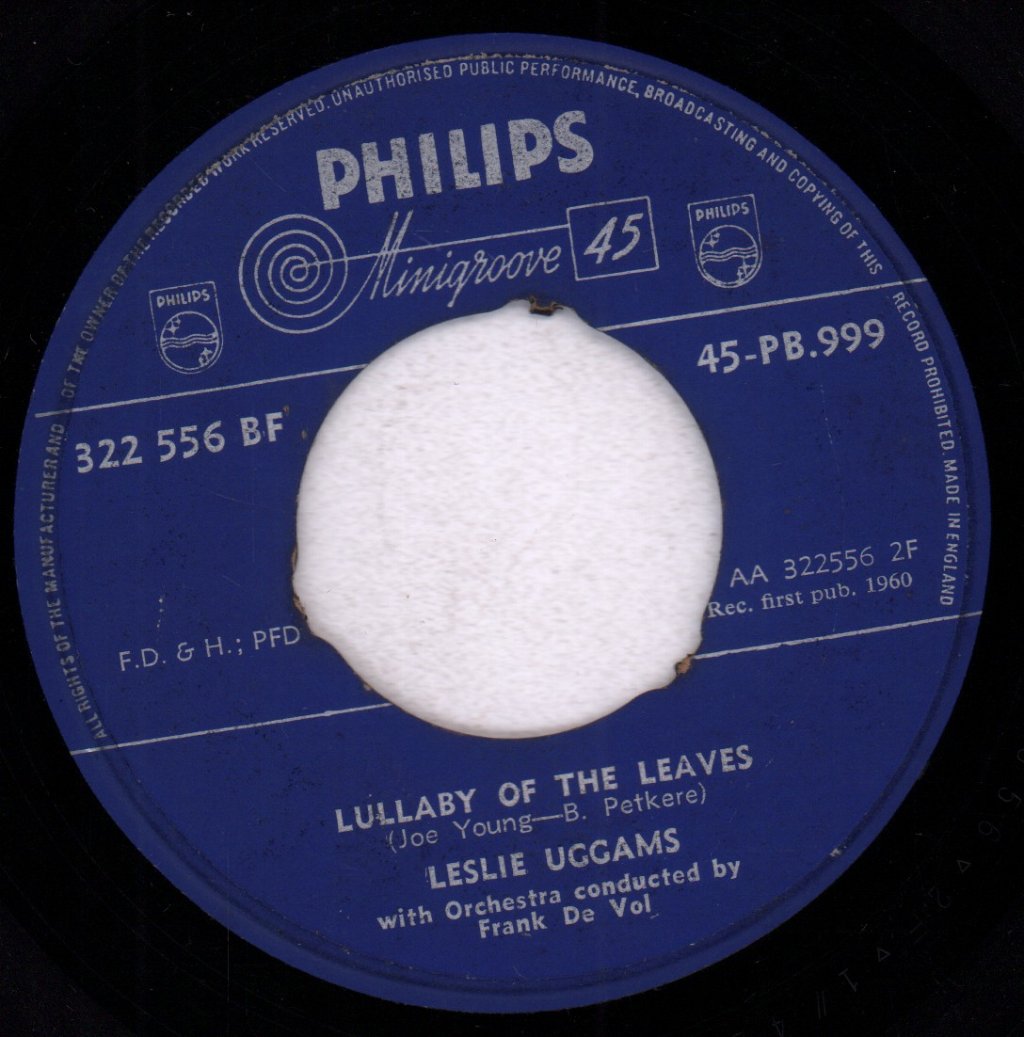 Leslie Uggams - carefree years - 7 Inch