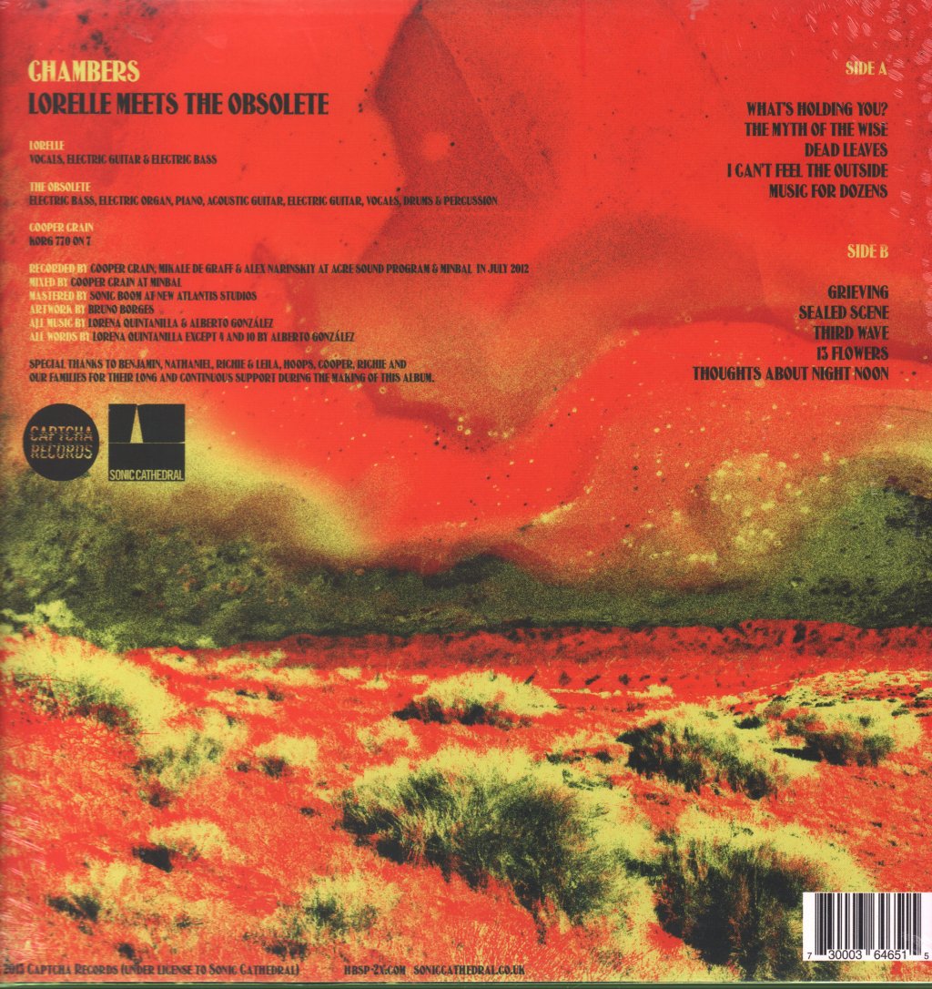 Lorelle Meets The Obsolete - Chambers - Lp