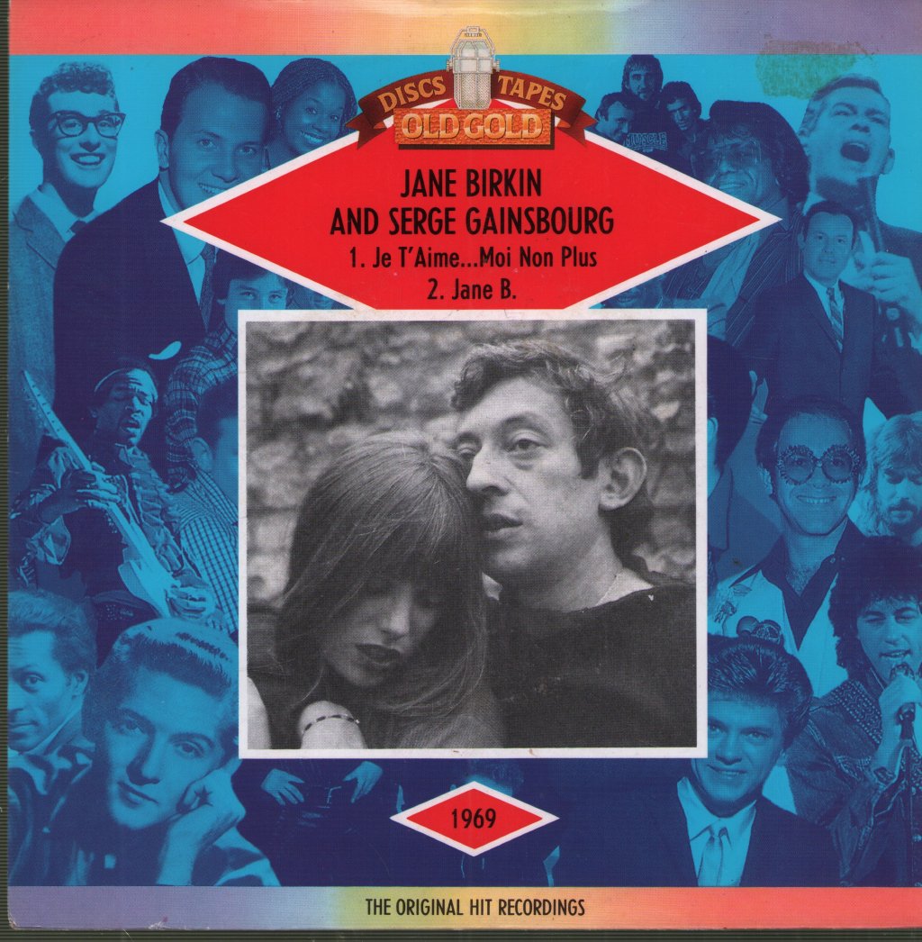 Jane Birkin And Serge Gainsbourg - Je T'aime...moi Non Plus - 7 Inch
