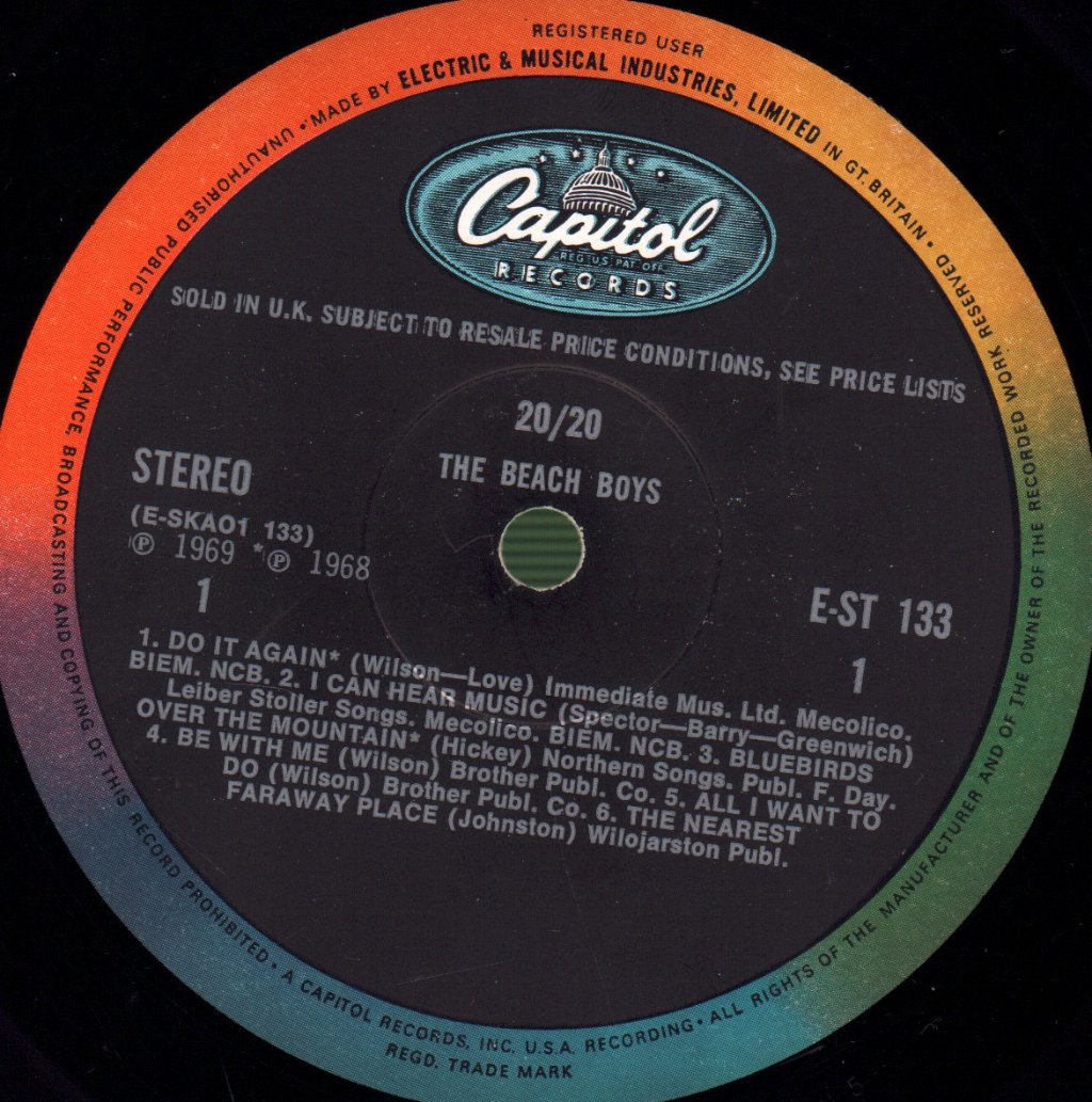Beach Boys - 20/20 - Lp