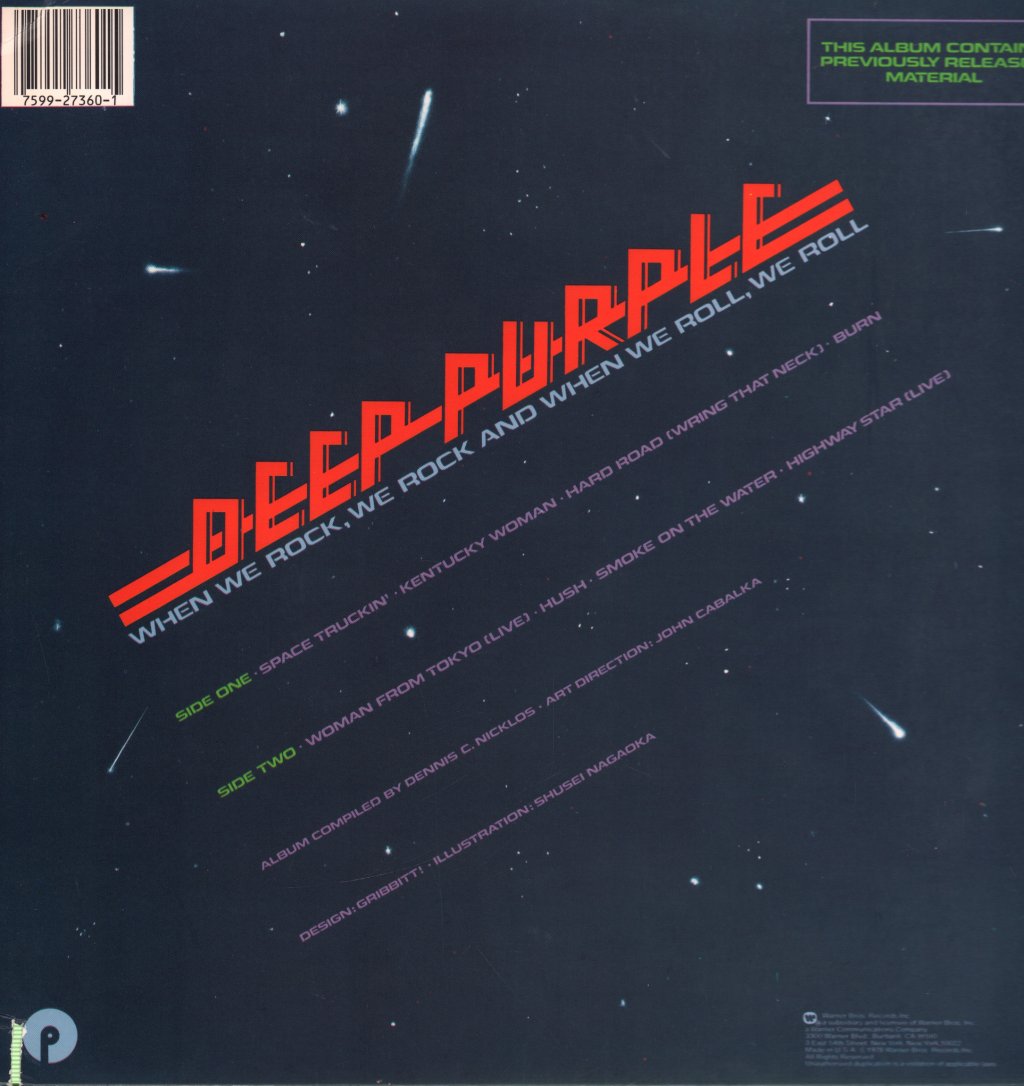 Deep Purple - When We Rock - Lp