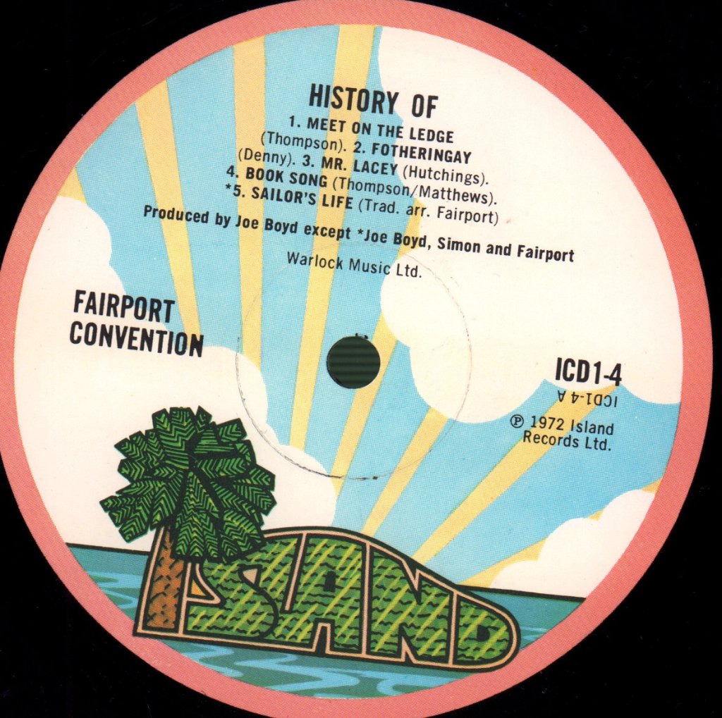 Fairport Convention - History Of - Double Lp