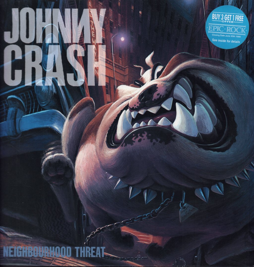 Johnny Crash - Neighbourhood Threat - Lp
