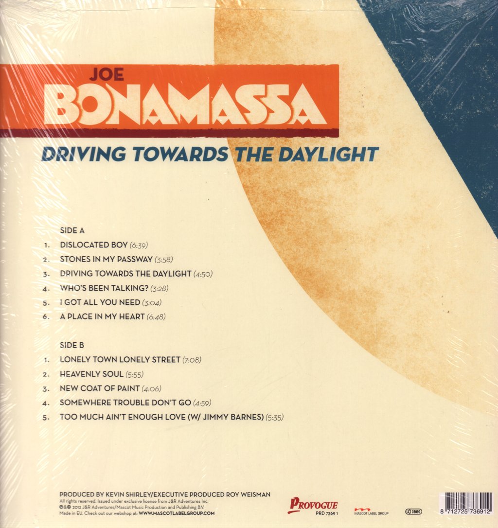 Joe Bonamassa - Driving Towards The Daylight - Lp