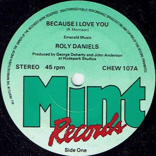 Roly Daniels - Wind Beneath My Wings - 7 Inch