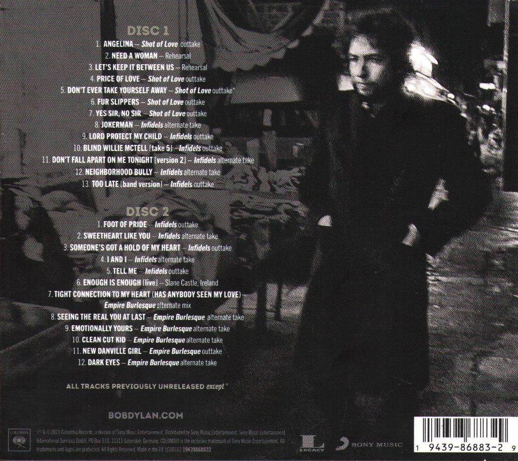 Bob Dylan - Springtime in New York: The Bootleg Series Vol. 16 1980-1985 - Cd Set