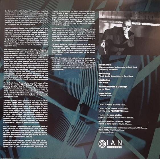 Boris Blank - Resonance - Double Lp