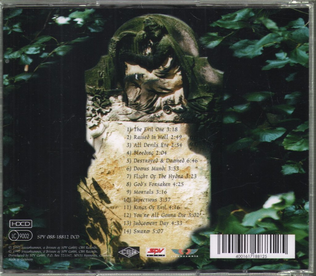 Venom - Cast In Stone - Double Cd