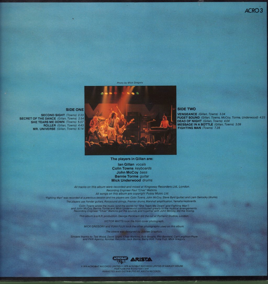 Gillan - Mr Universe - Lp