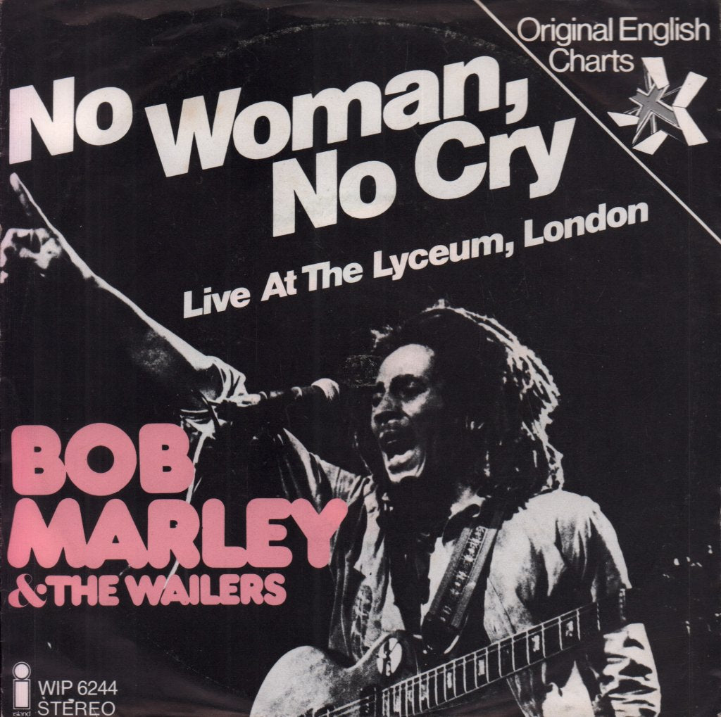 Bob Marley And The Wailers - No Woman No Cry - 7 Inch