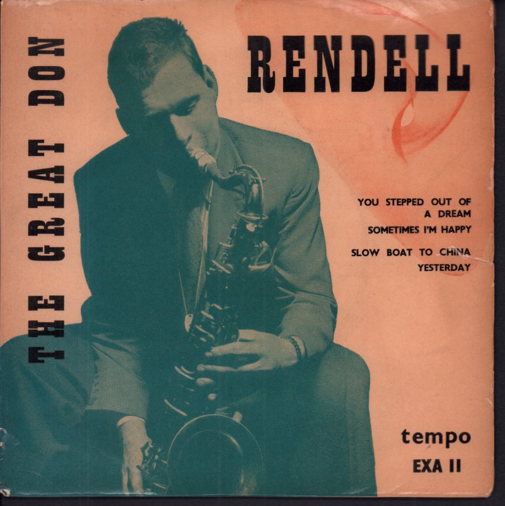 Don Rendell Quartet - Great Don Rendell - 7 Inch