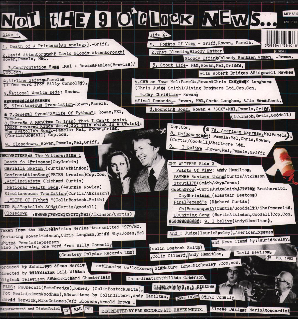 Not The Nine O'Clock News - Not The 9 O'Clock News... - Lp