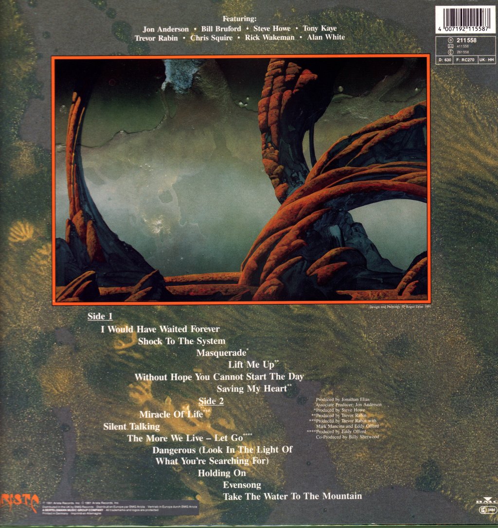 Yes - Union - Lp