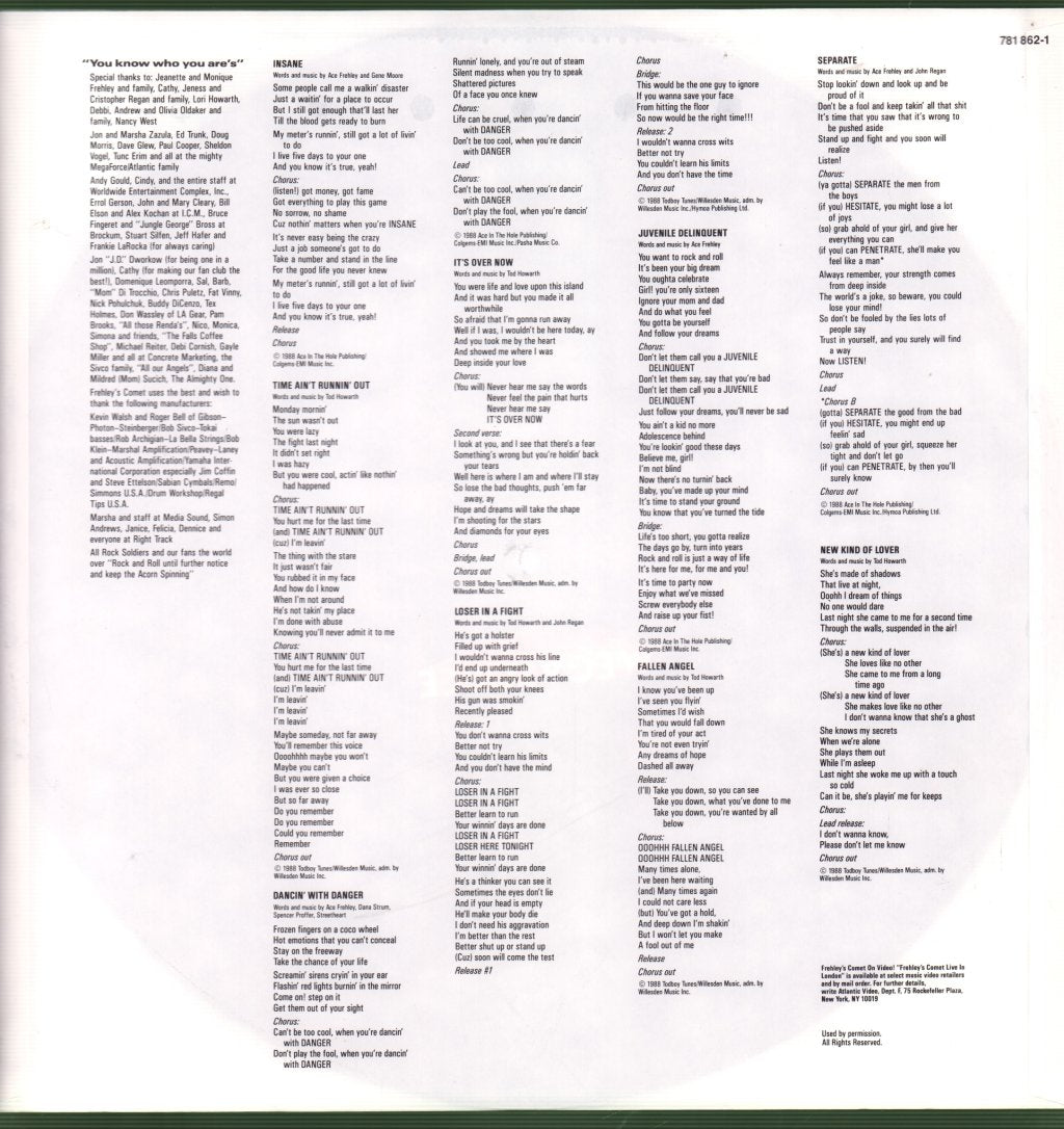 Frehley's Comet - Second Sighting - Lp