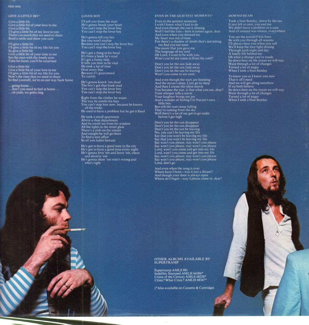 Supertramp - Even In The Quietest Moments - Lp